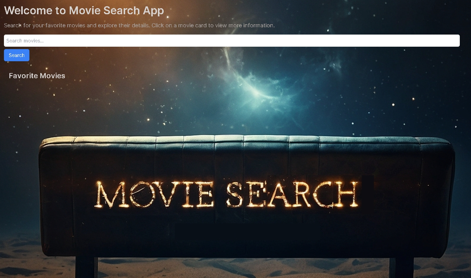 Movie Search Application